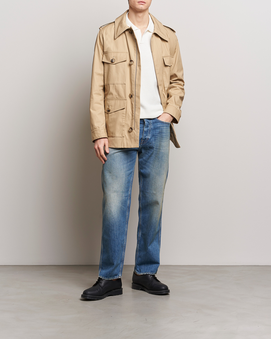 Mies | Takit | Tiger of Sweden | Bendrik Cotton Field Jacket Moon Stone