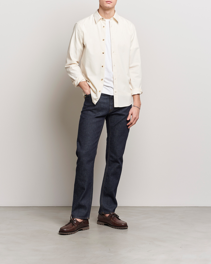 Mies | Kauluspaidat | Tiger of Sweden | Spenser Cotton Shirt Off White