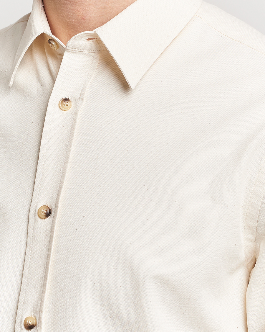 Mies | Kauluspaidat | Tiger of Sweden | Spenser Cotton Shirt Off White