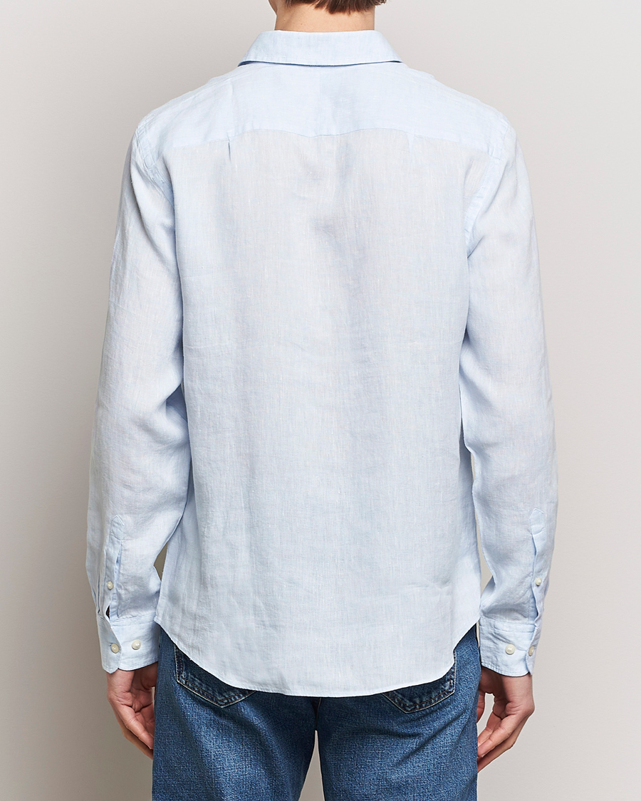 Mies | Kauluspaidat | Tiger of Sweden | Spenser Linen Shirt Light Blue