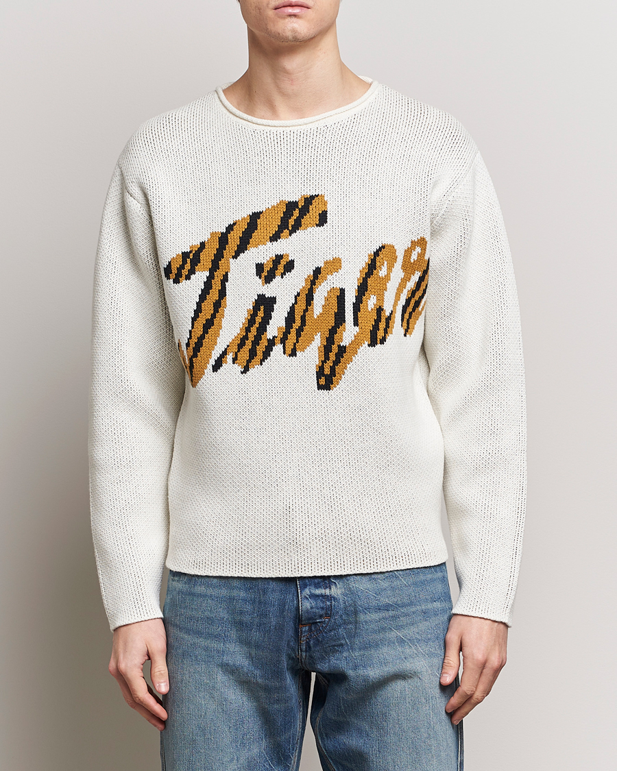 Mies | Puserot | Tiger of Sweden | Bobi Heavy Knitted Sweater Off White
