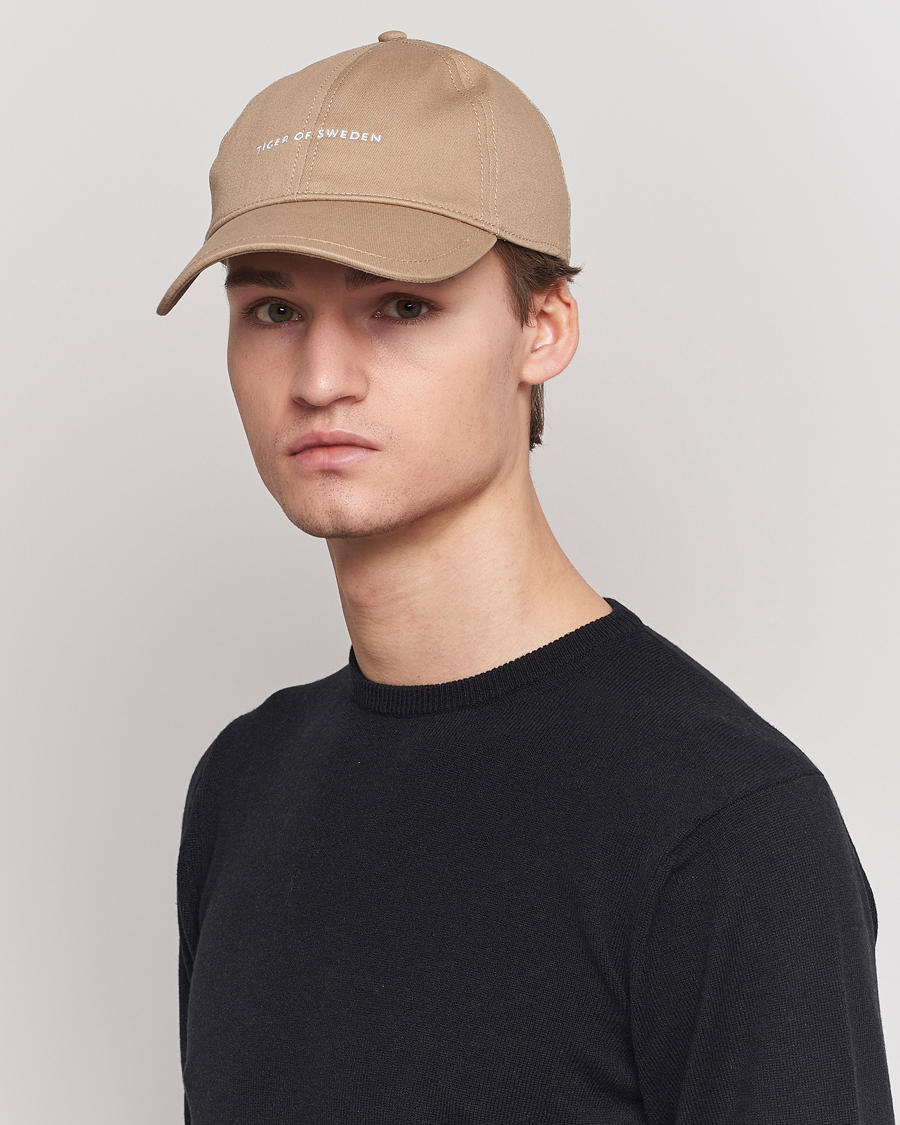 Mies | Tiger of Sweden Hent Cotton Cap Putty Beige | Tiger of Sweden | Hent Cotton Cap Putty Beige