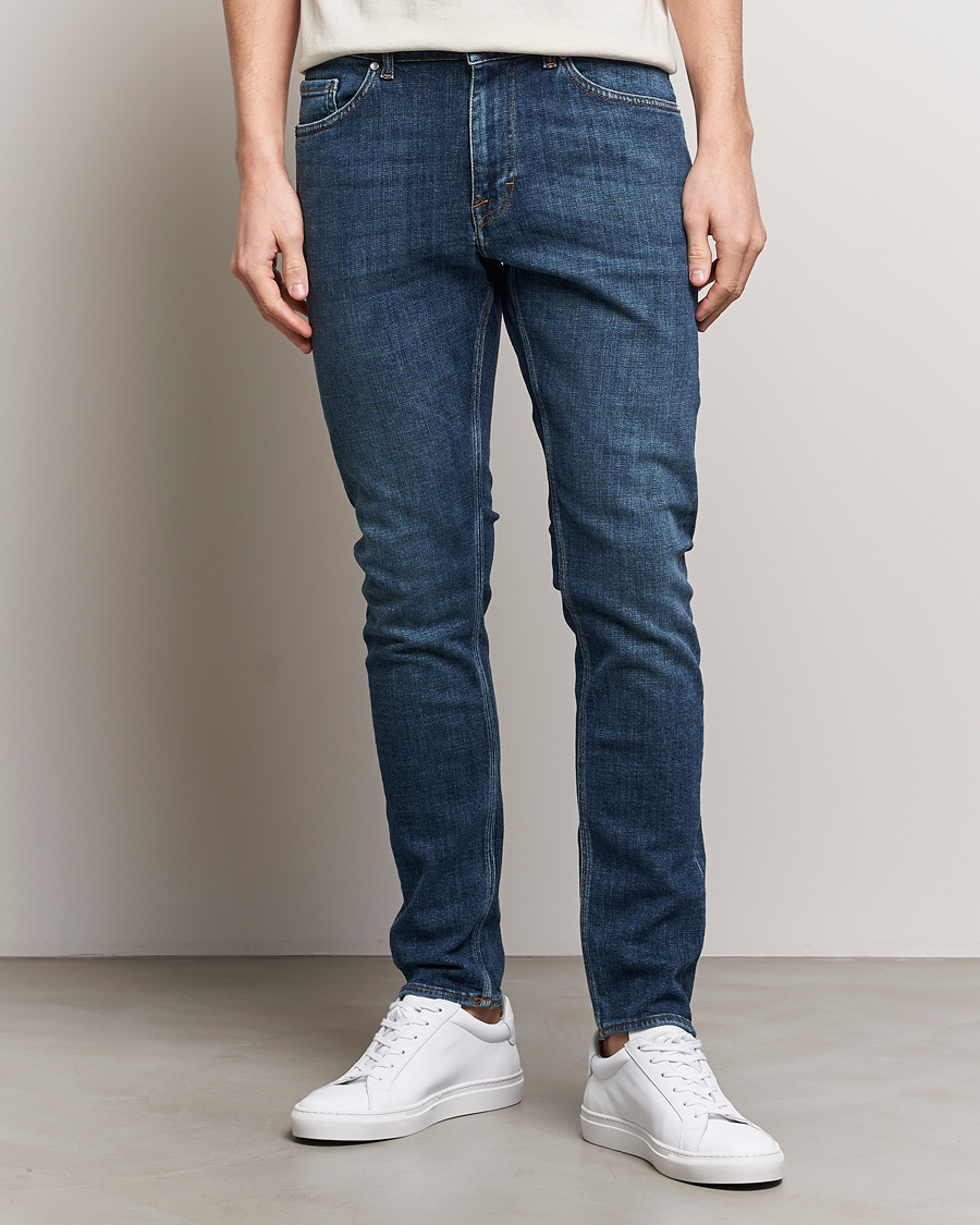 Mies | Slim fit | Tiger of Sweden | Evolve Jeans Medium Blue