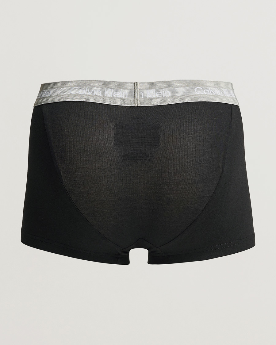 Mies | Alusvaatteet | Calvin Klein | Cotton Stretch Trunk 3-pack Grey/Green/Plum