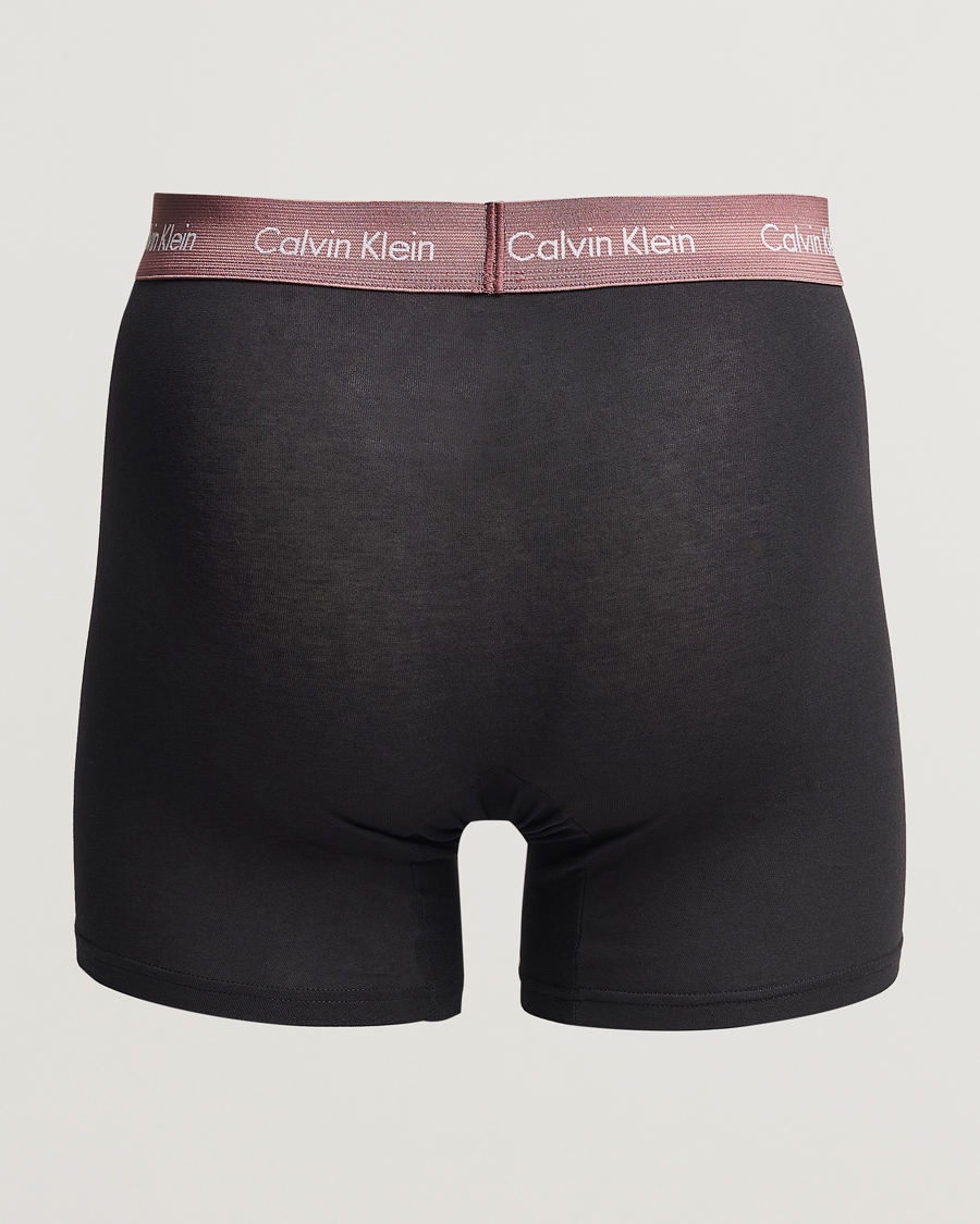 Mies |  | Calvin Klein | Cotton Stretch 3-Pack Boxer Breif Rose/Ocean/White