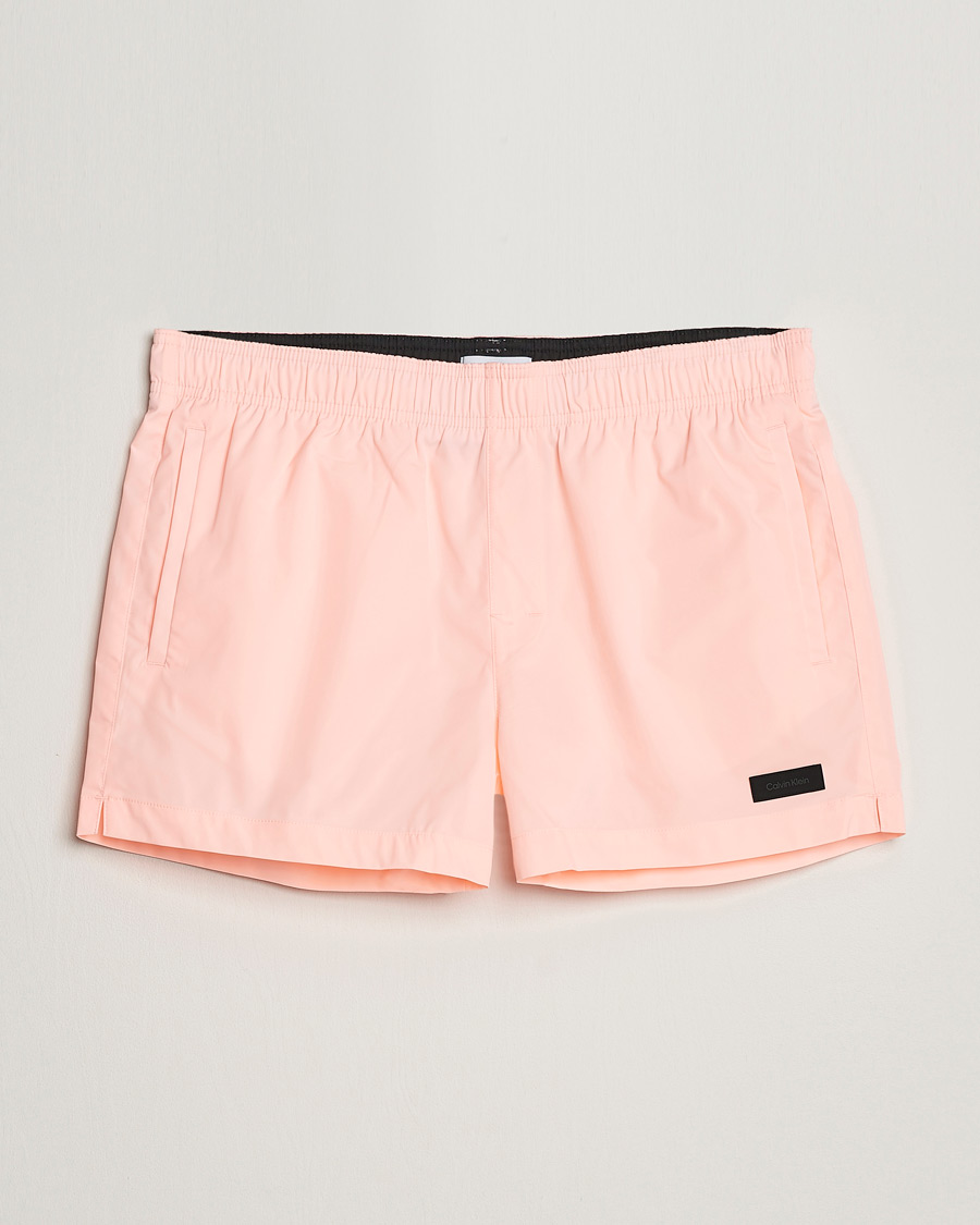 Mies | Uimahousut | Calvin Klein | Logo Drawstring Swimshorts Pale Rosette