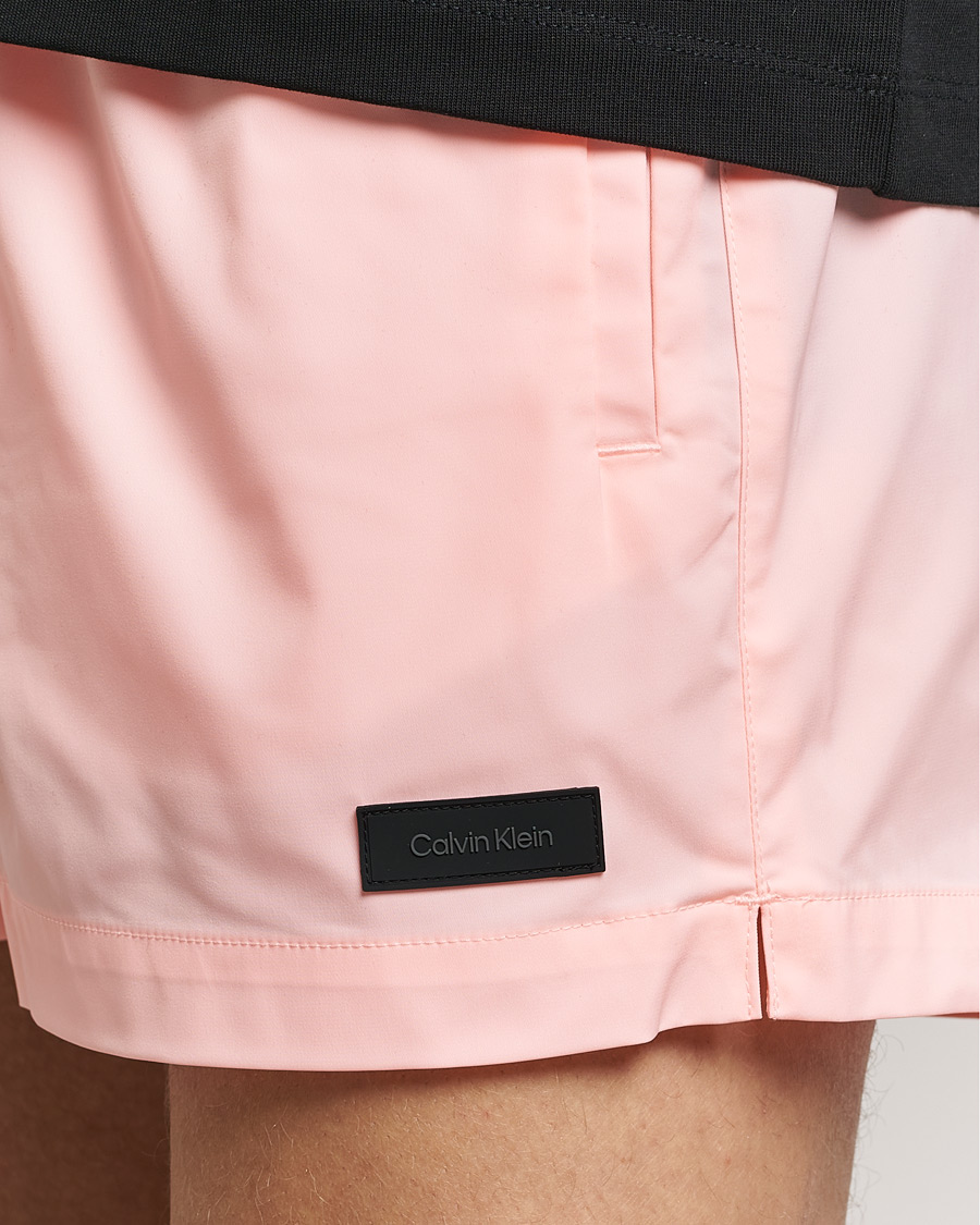 Mies | Uimahousut | Calvin Klein | Logo Drawstring Swimshorts Pale Rosette