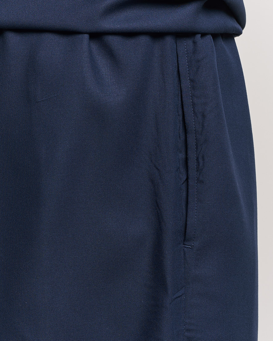 Mies | Yöpuvut ja kylpytakit | Calvin Klein | Viscose Short Sleeve Pyjama Set Blue Shadow