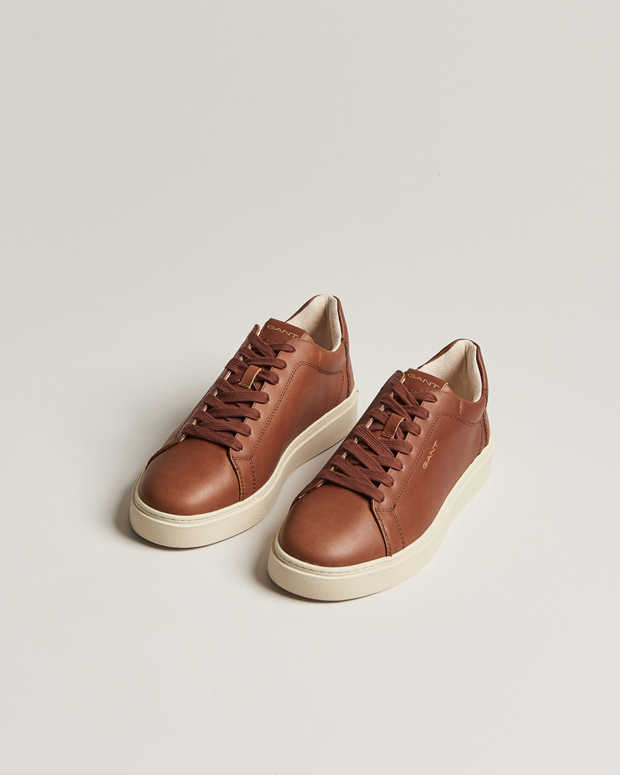 Mies | GANT Mc Julien Leather Sneaker Cognac | GANT | Mc Julien Leather Sneaker Cognac