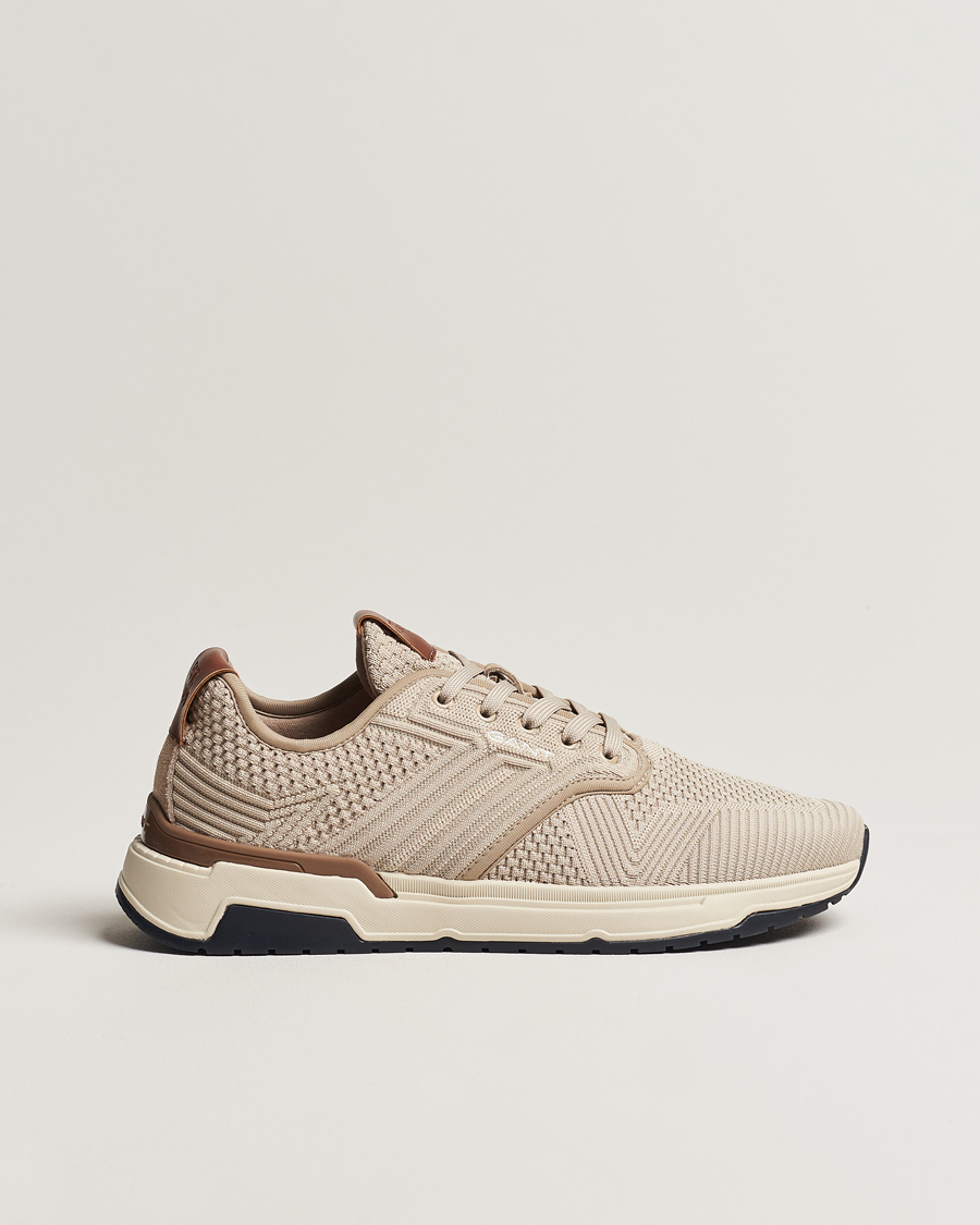 Mies | GANT Jeuton Mesh Sneaker Taupe | GANT | Jeuton Mesh Sneaker Taupe