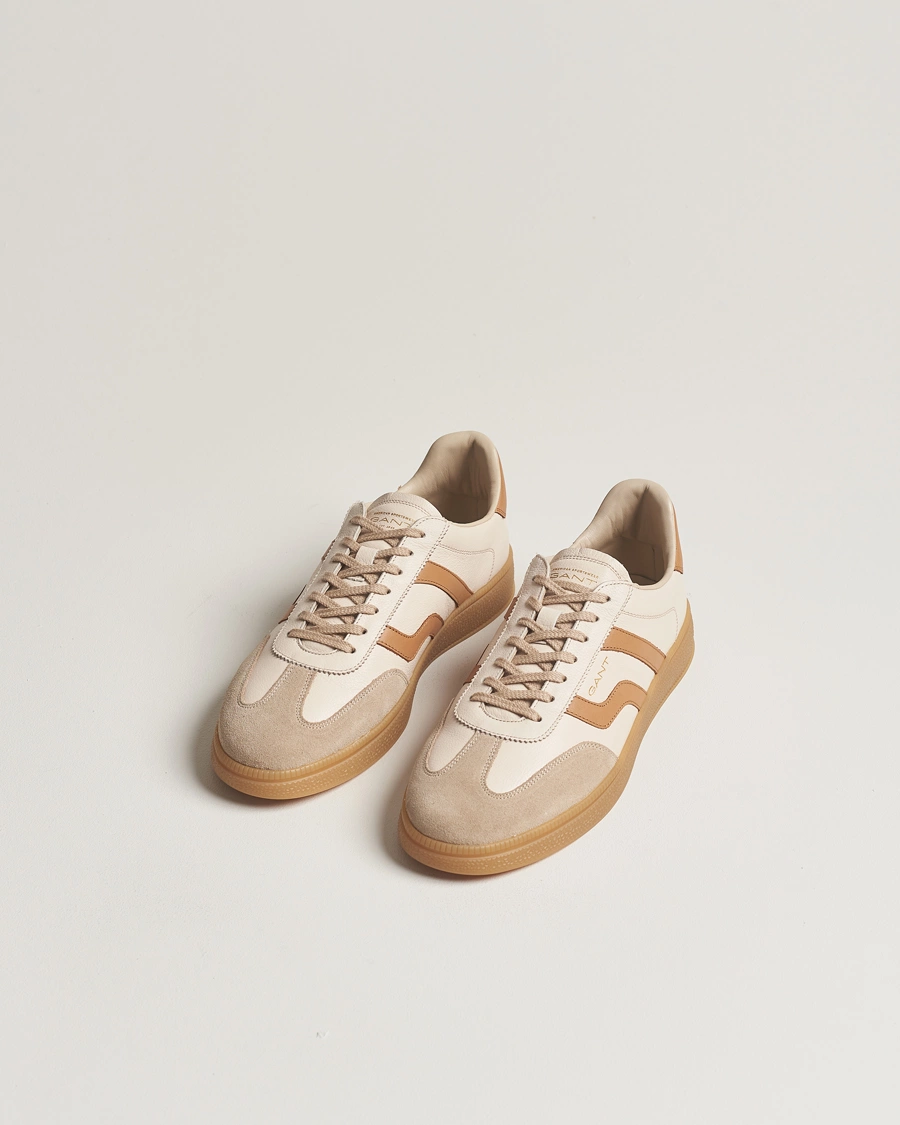 Mies |  | GANT | Cuzmo Leather Sneaker Beige/Tan