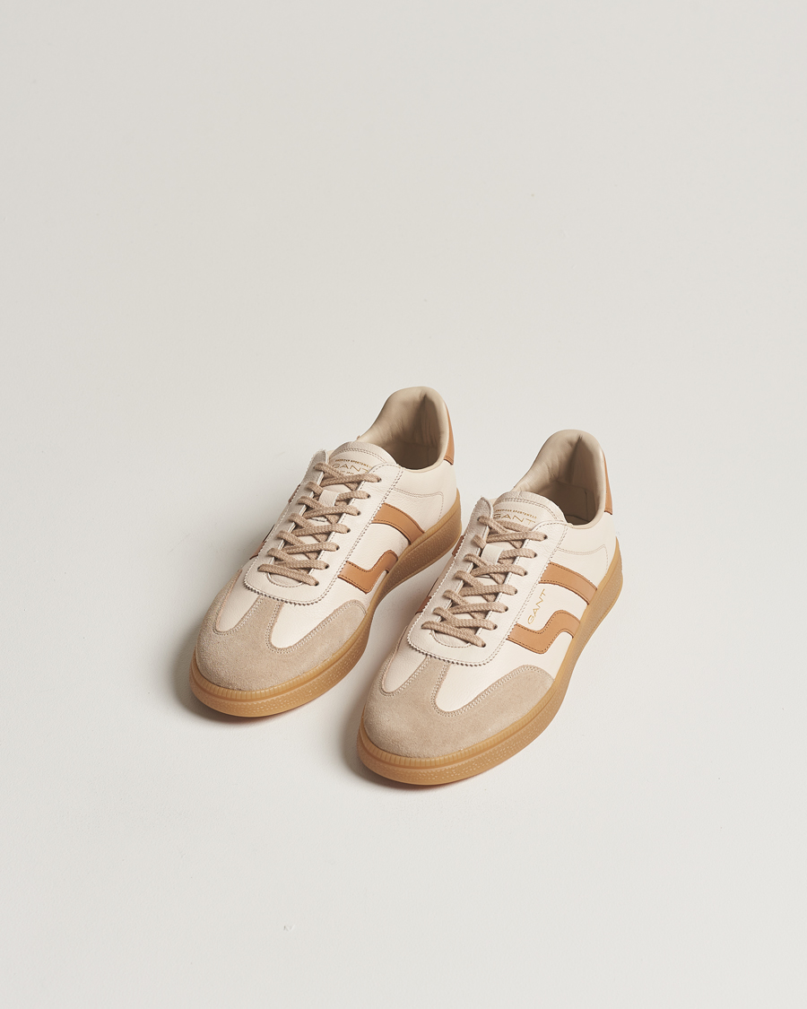 Mies | GANT Cuzmo Leather Sneaker Beige/Tan | GANT | Cuzmo Leather Sneaker Beige/Tan