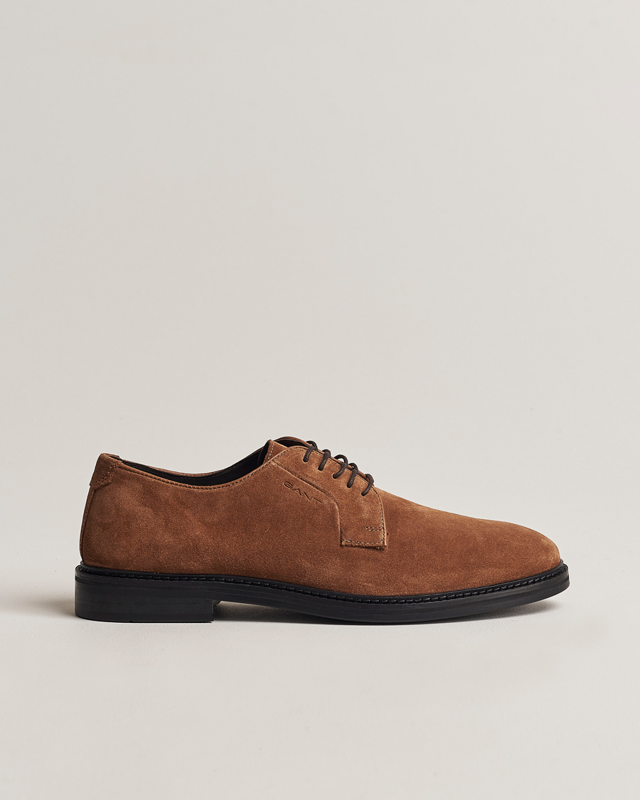 Mies | GANT Bidford Suede Derby Cognac | GANT | Bidford Suede Derby Cognac