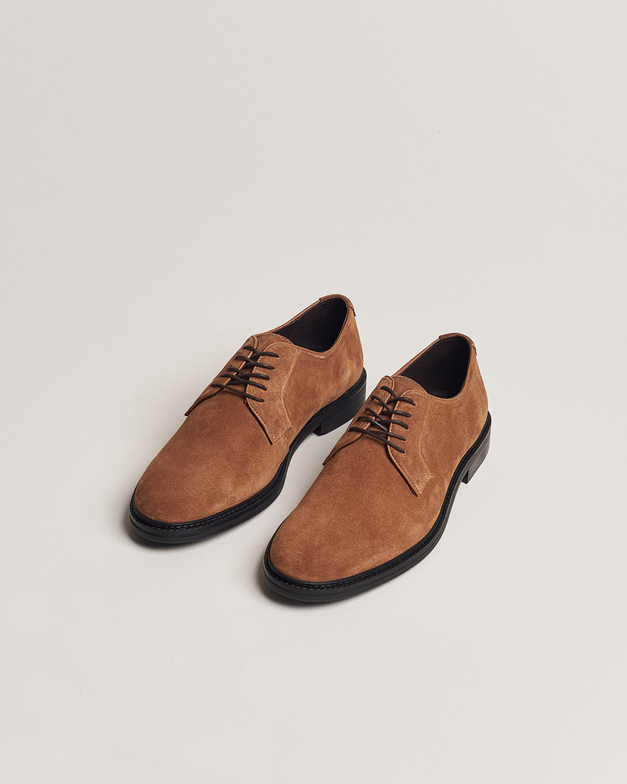Mies | GANT Bidford Suede Derby Cognac | GANT | Bidford Suede Derby Cognac