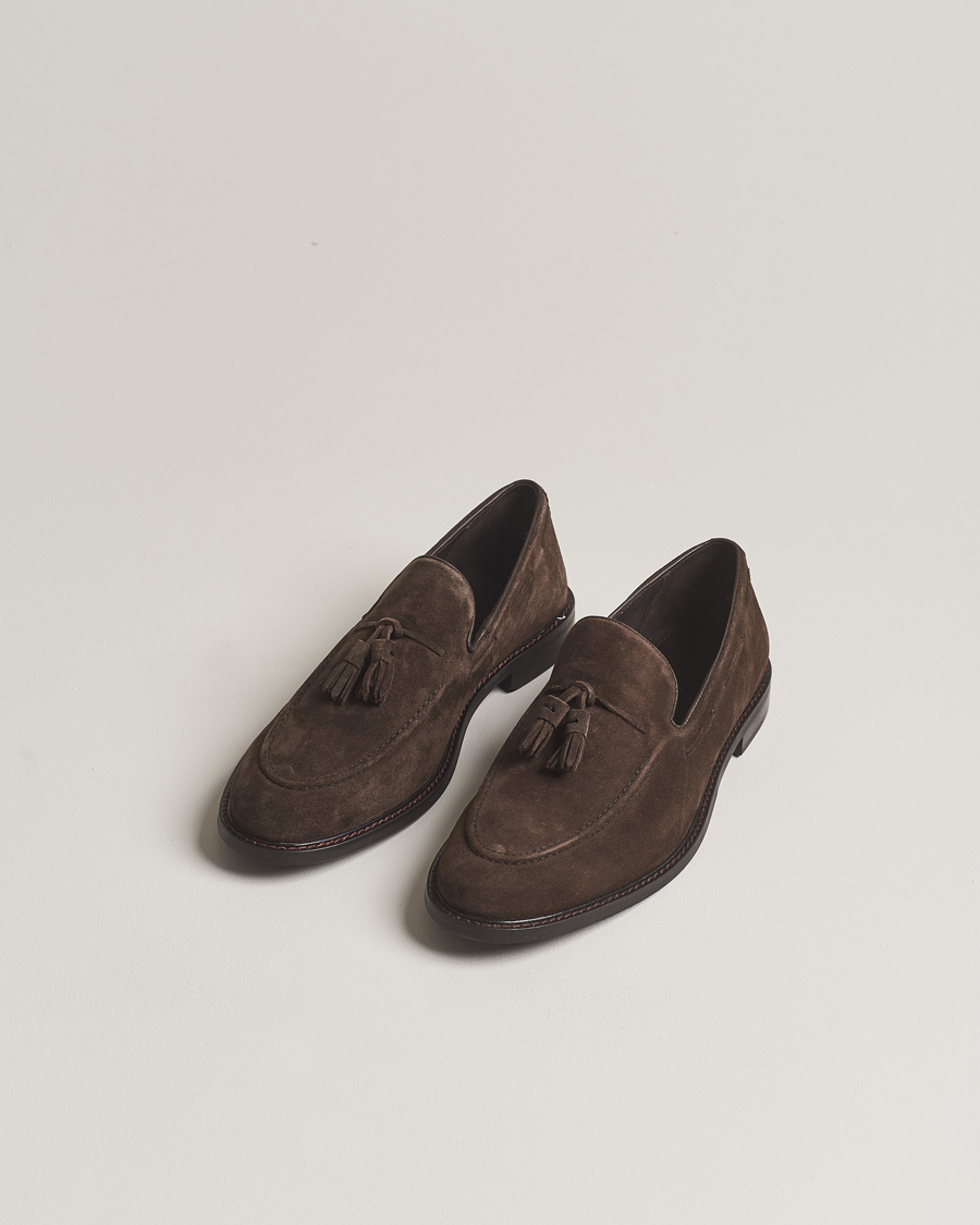 Mies | GANT Lozham Suede Tassle Loafer Coffee Brown | GANT | Lozham Suede Tassle Loafer Coffee Brown