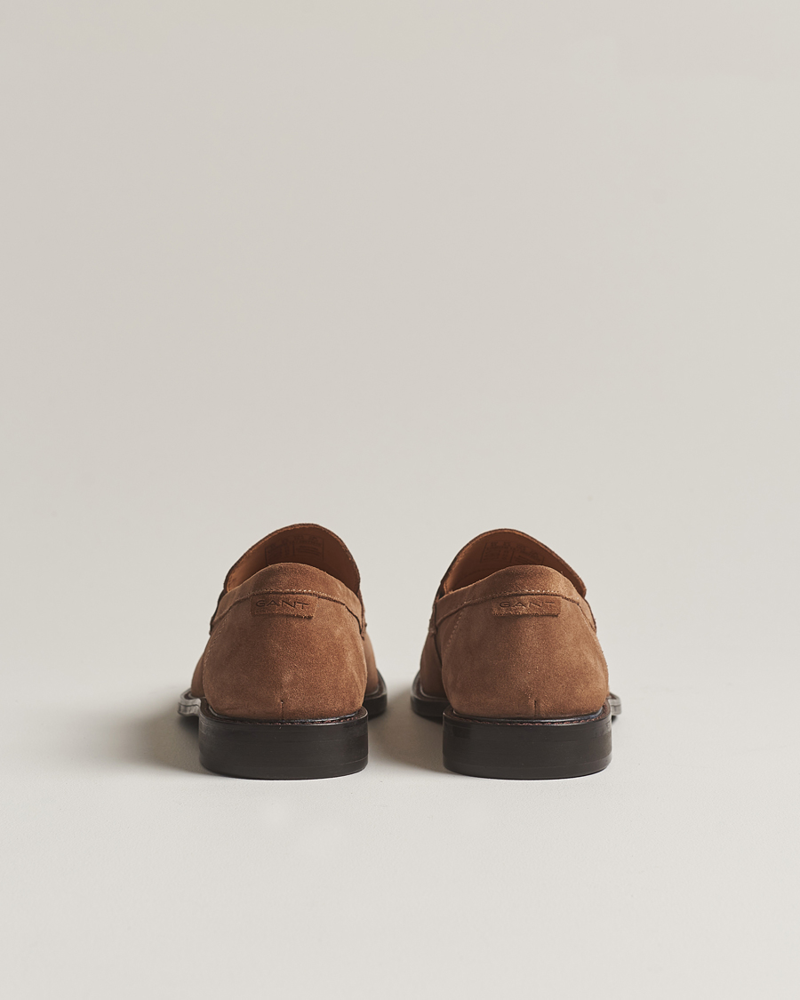 Mies | GANT Lozham Suede Loafer Cognac | GANT | Lozham Suede Loafer Cognac