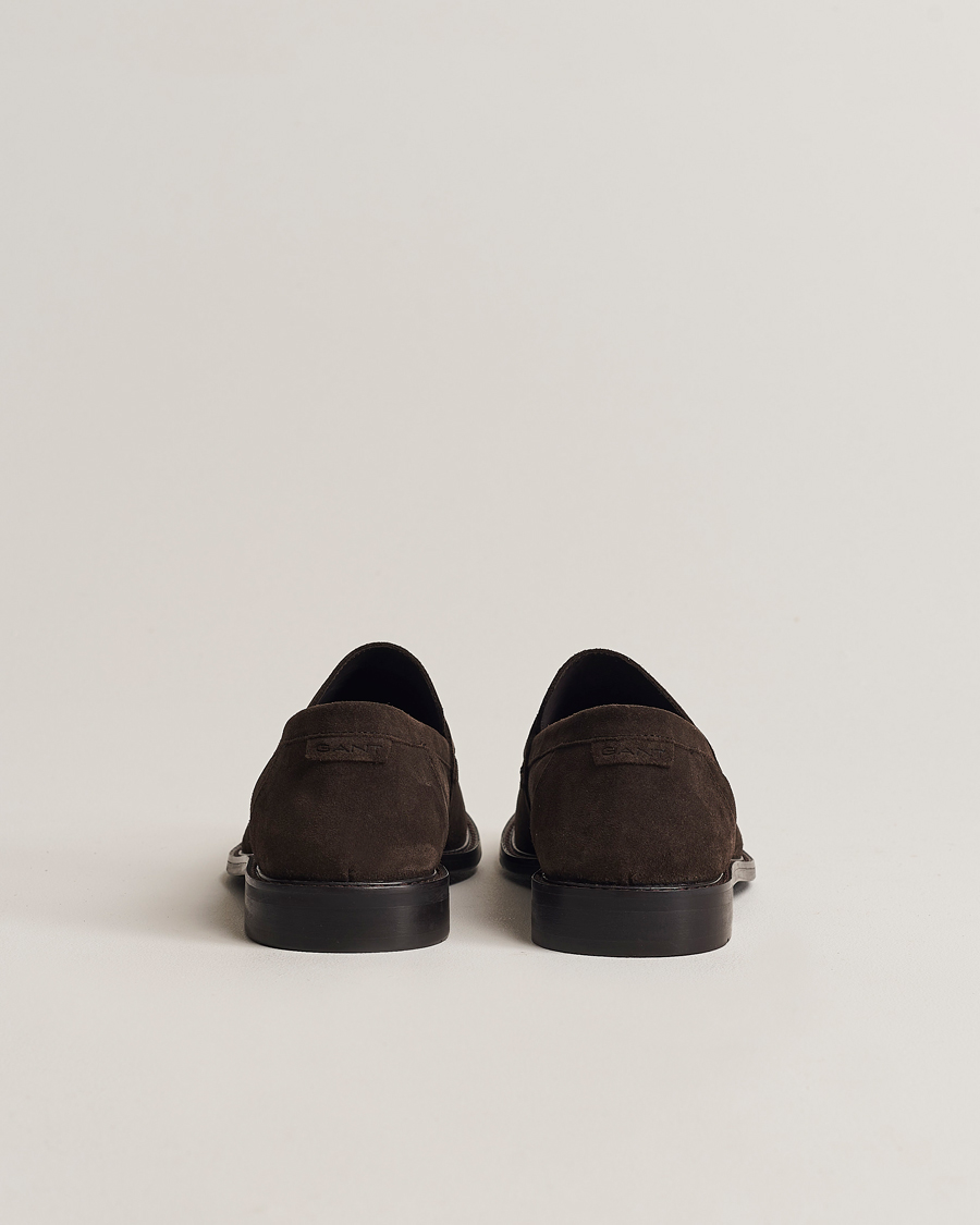 Mies | GANT Lozham Suede Loafer Coffee Brown | GANT | Lozham Suede Loafer Coffee Brown