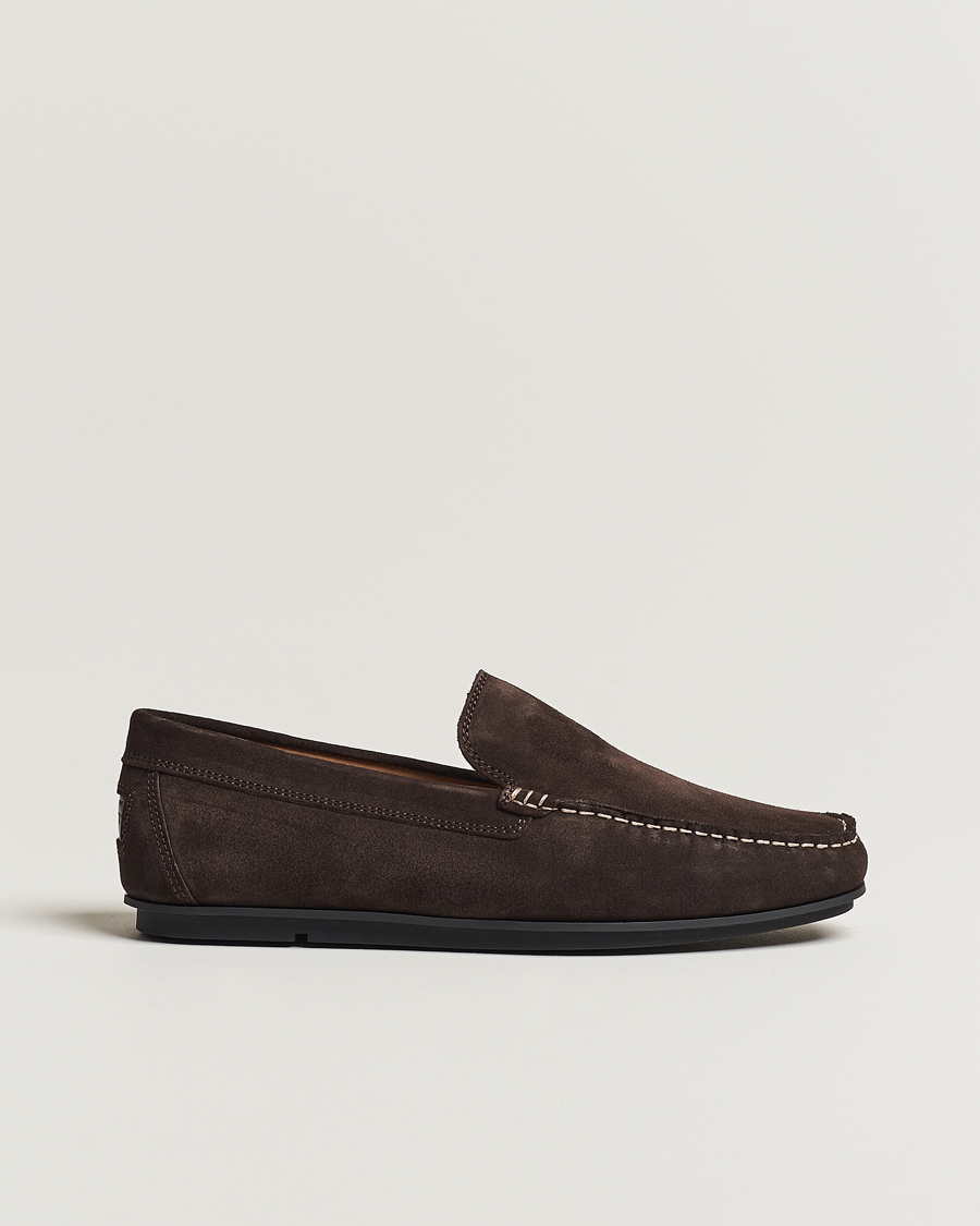 Mies | GANT Wilmon Suede Car Shoe Dark Brown | GANT | Wilmon Suede Car Shoe Dark Brown