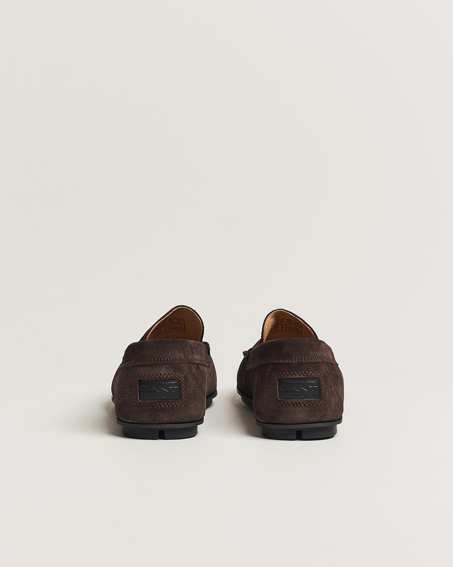 Mies | GANT Wilmon Suede Car Shoe Dark Brown | GANT | Wilmon Suede Car Shoe Dark Brown