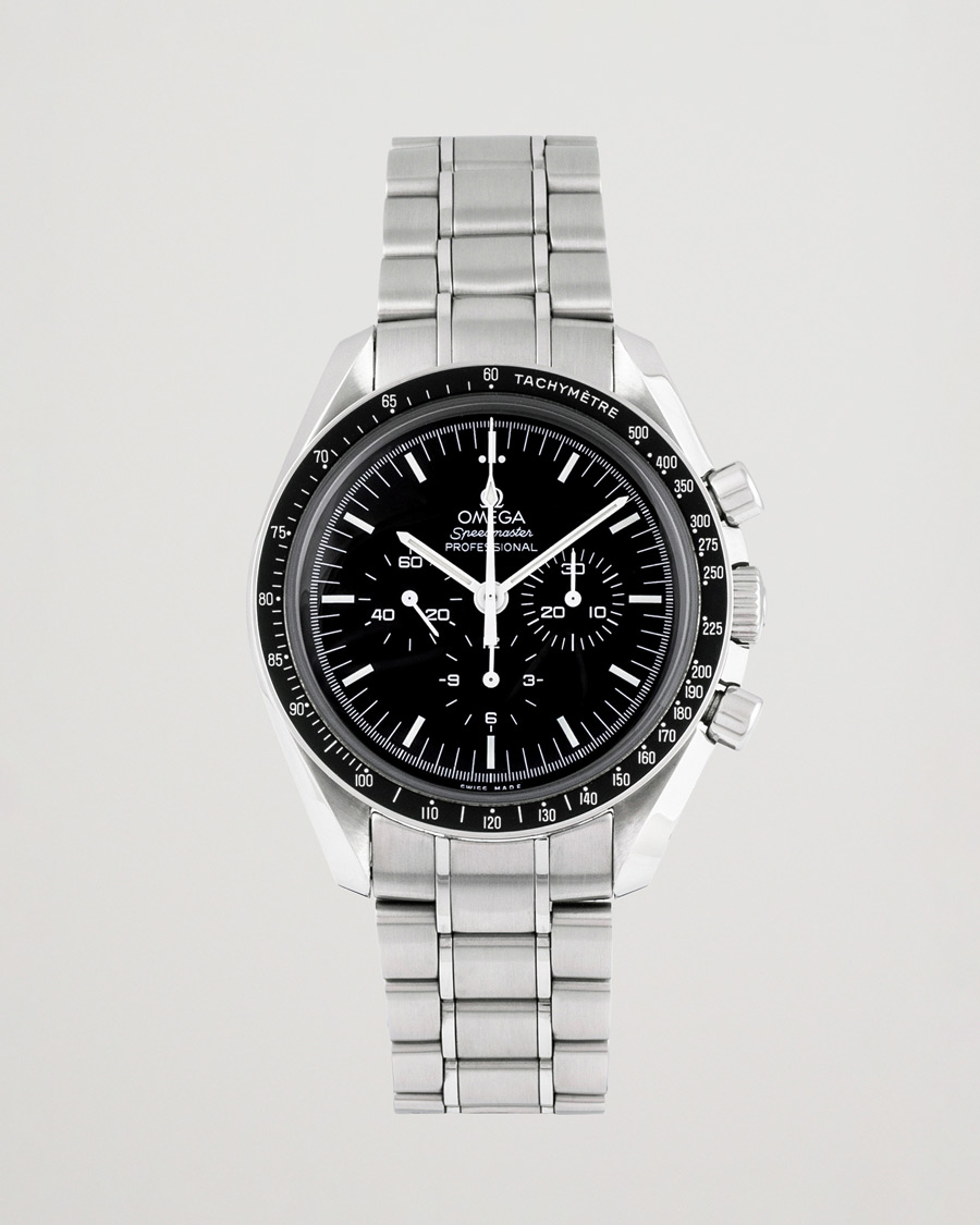 Mies | Omega Pre-Owned Speedmaster Moonwatch PRO 005 Steel Black Silver | Omega Pre-Owned | Speedmaster Moonwatch PRO 005 Steel Black Silver