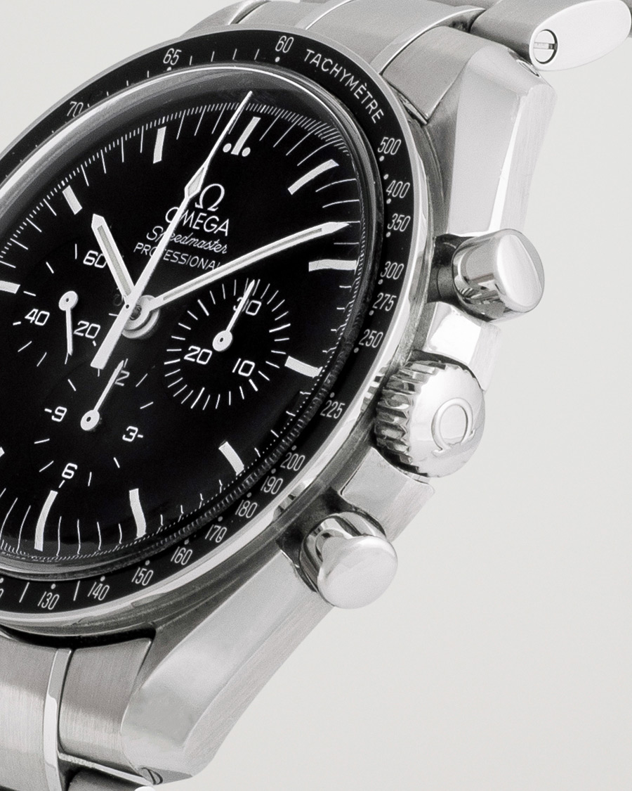 Mies | Omega Pre-Owned Speedmaster Moonwatch PRO 005 Steel Black Silver | Omega Pre-Owned | Speedmaster Moonwatch PRO 005 Steel Black Silver