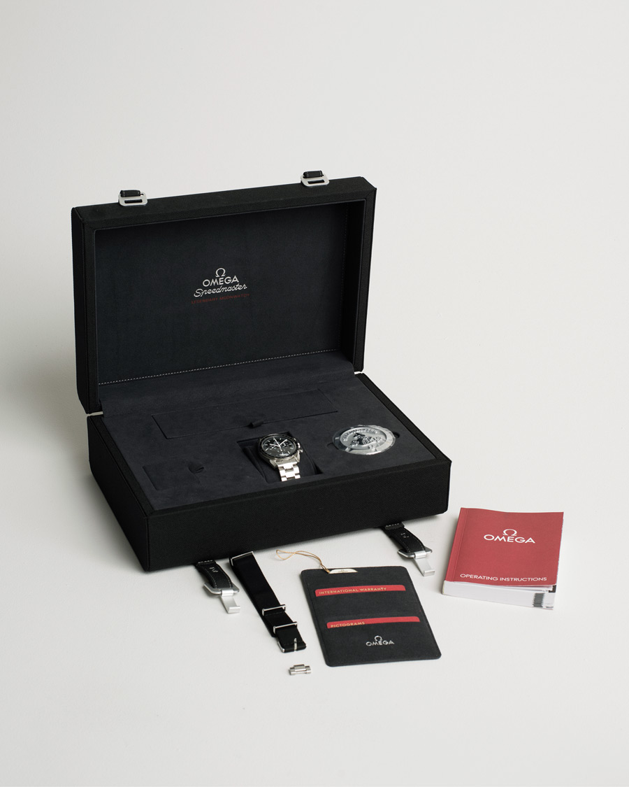 Mies | Omega Pre-Owned Speedmaster Moonwatch PRO 005 Steel Black Silver | Omega Pre-Owned | Speedmaster Moonwatch PRO 005 Steel Black Silver