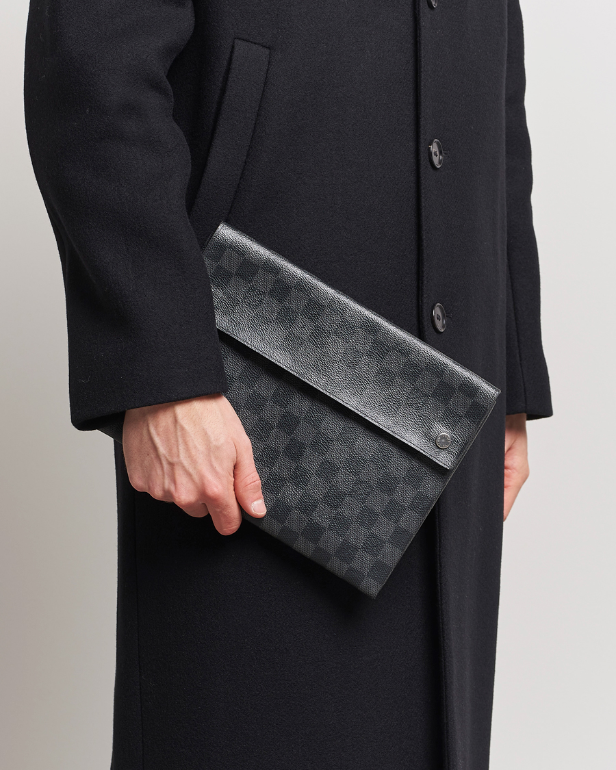 Mies |  | Louis Vuitton Pre-Owned | Alpha Triple Pouches Damier Graphite