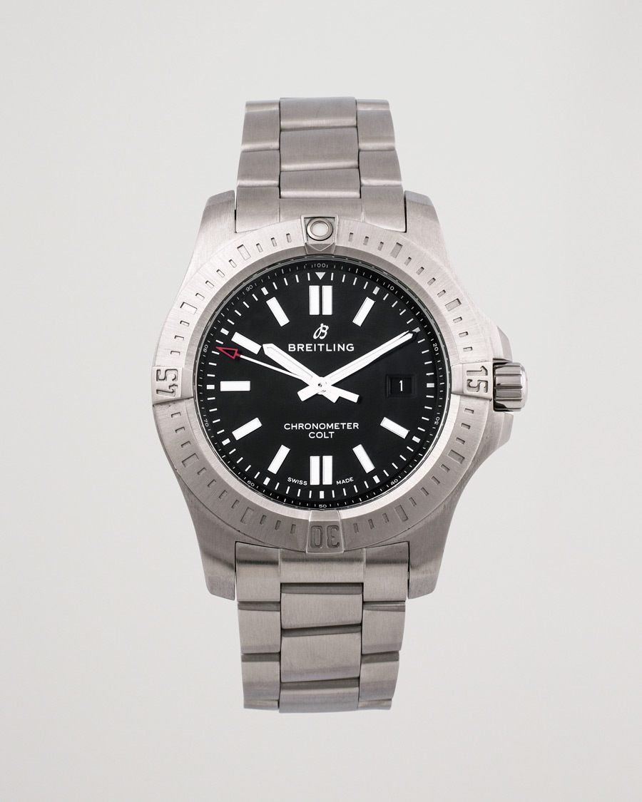 Mies | Breitling Pre-Owned Chronomat Colt A17388101B1A1 Silver | Breitling Pre-Owned | Chronomat Colt A17388101B1A1 Silver