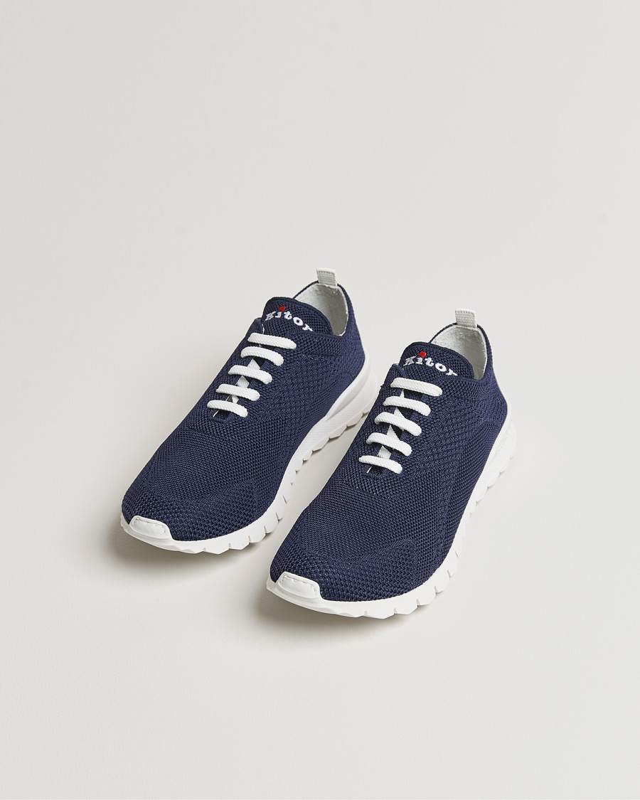 Mies | Kiton Mesh Running Sneakers Navy | Kiton | Mesh Running Sneakers Navy