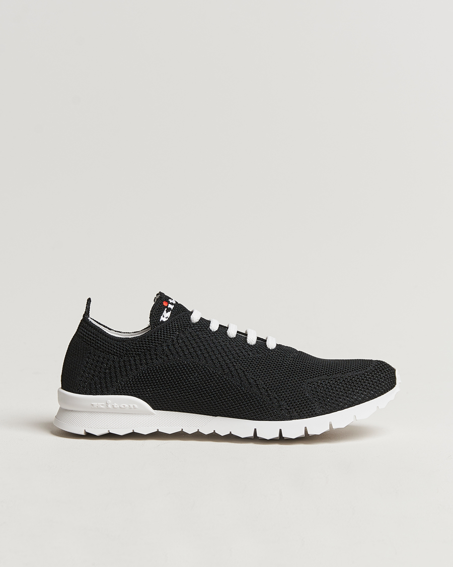 Mies | Kiton Mesh Running Sneakers Black | Kiton | Mesh Running Sneakers Black