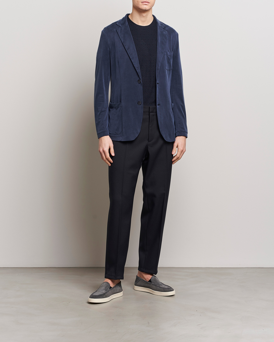 Mies | Pikkutakit | Giorgio Armani | Unconstructed Blazer Navy
