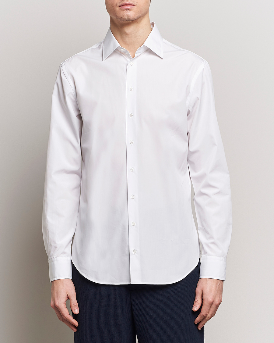 Mies | Bisnespaidat | Giorgio Armani | Slim Fit Dress Shirt White