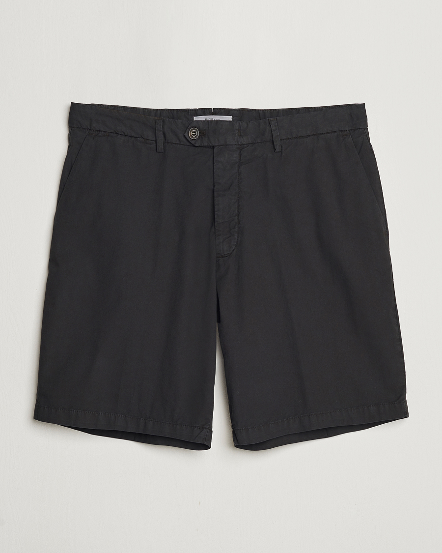 Mies | Shortsit | Briglia 1949 | Easy Fit Cotton Shorts Black