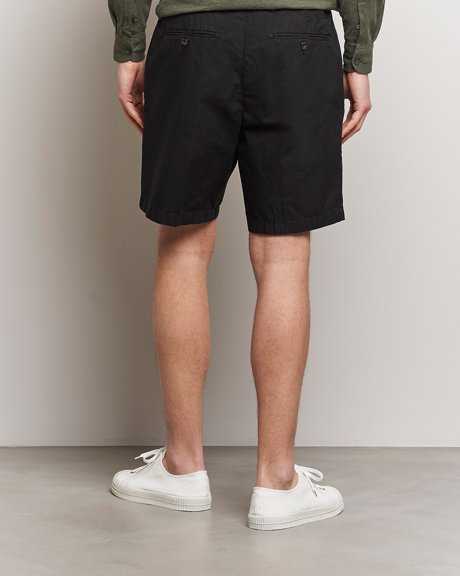 Mies | Shortsit | Briglia 1949 | Easy Fit Cotton Shorts Black