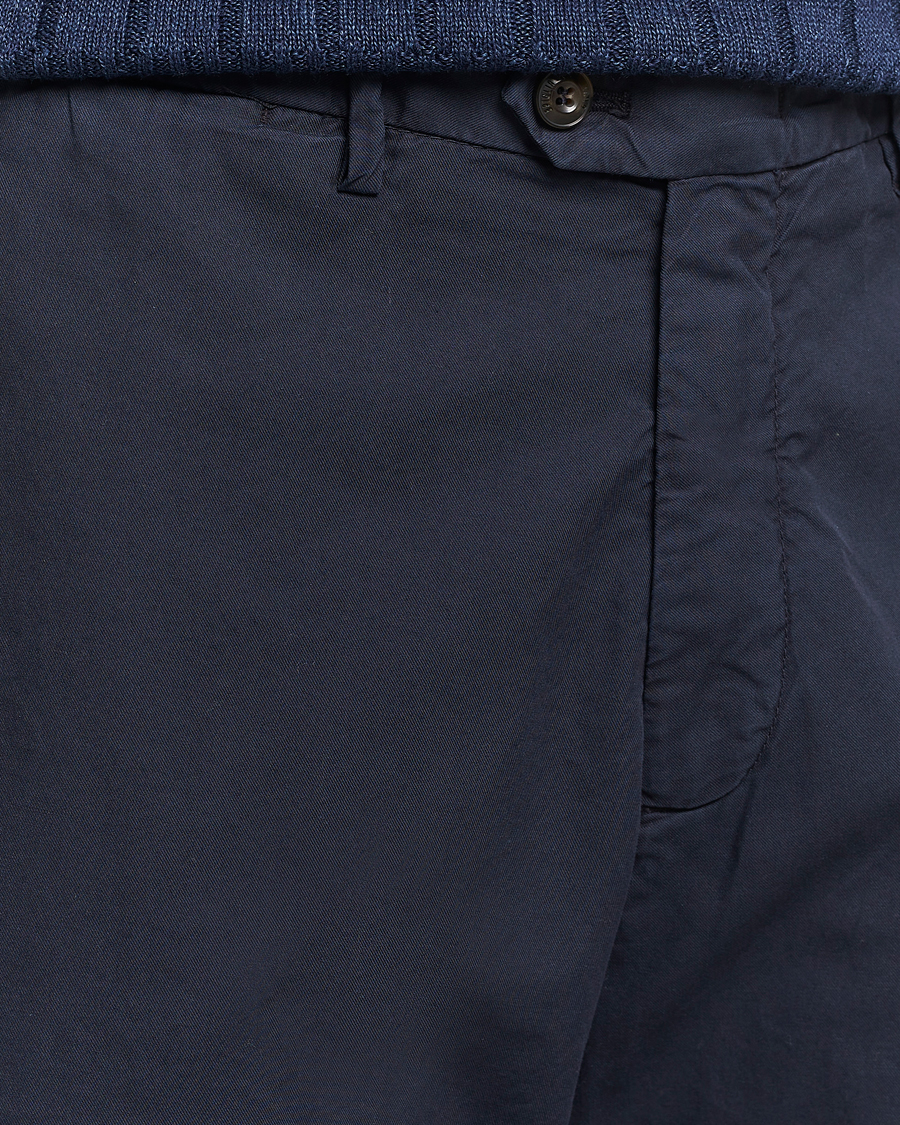 Mies | Shortsit | Briglia 1949 | Easy Fit Cotton Shorts Navy