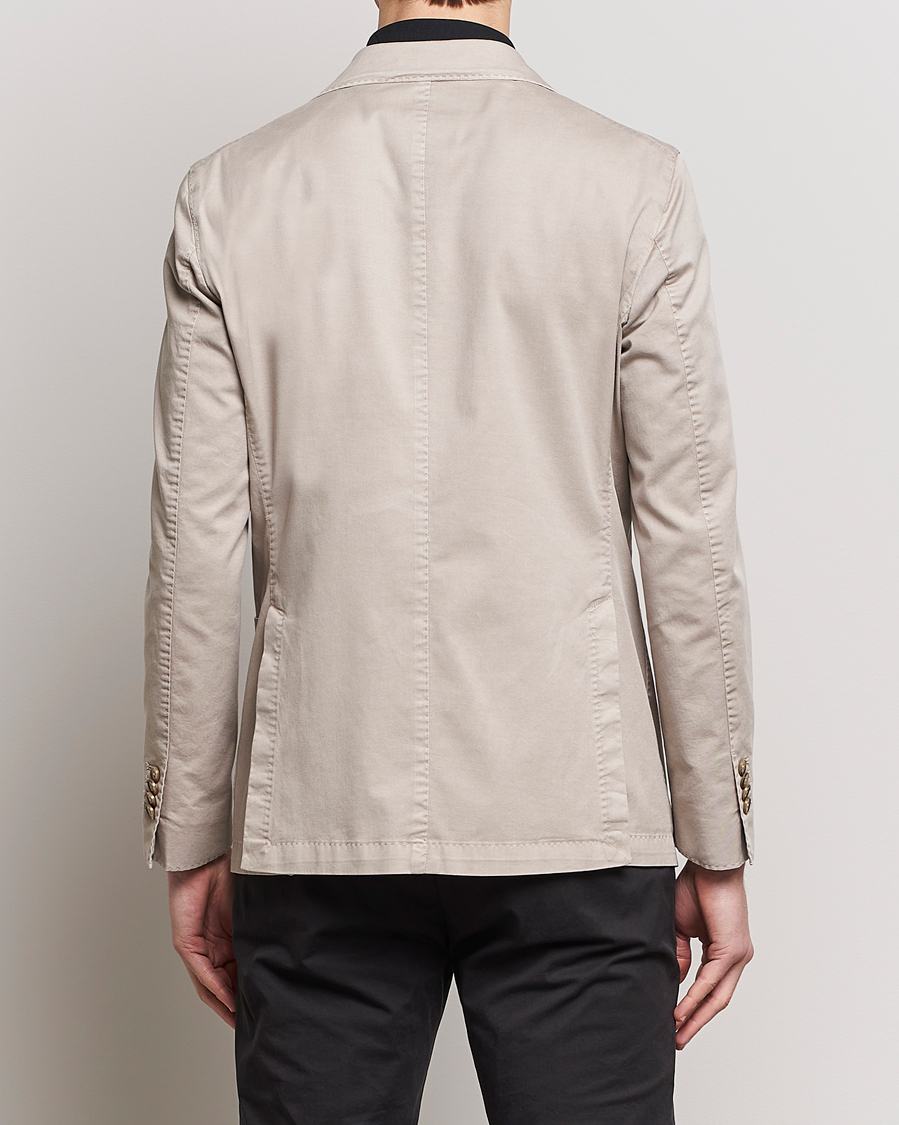 Mies | Pikkutakit | L.B.M. 1911 | Jack Regular Fit Cotton Stretch Blazer Light Grey
