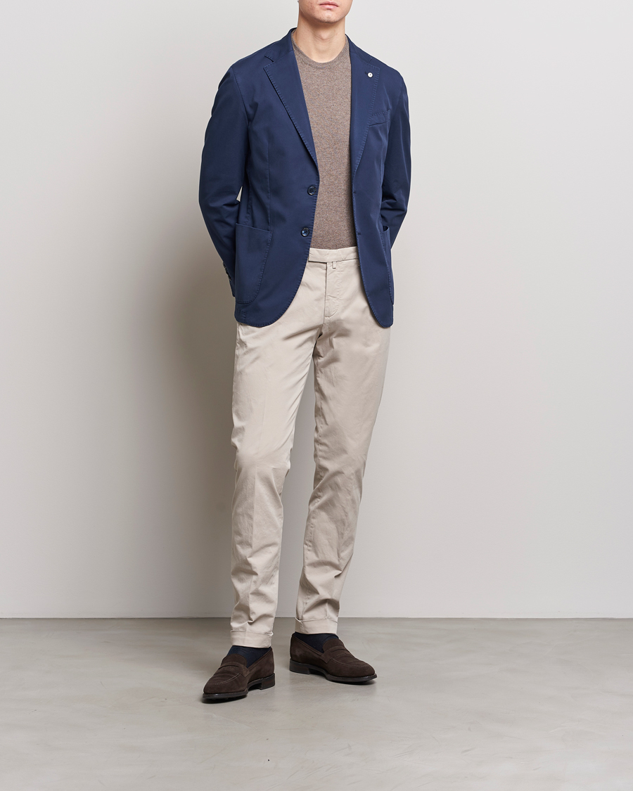 Mies | Pikkutakit | L.B.M. 1911 | Jack Regular Fit Cotton Stretch Blazer Navy