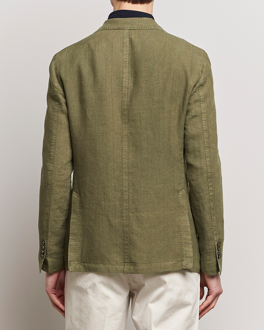 Mies | Pikkutakit | L.B.M. 1911 | Jack Regular Fit Linen Blazer Olive