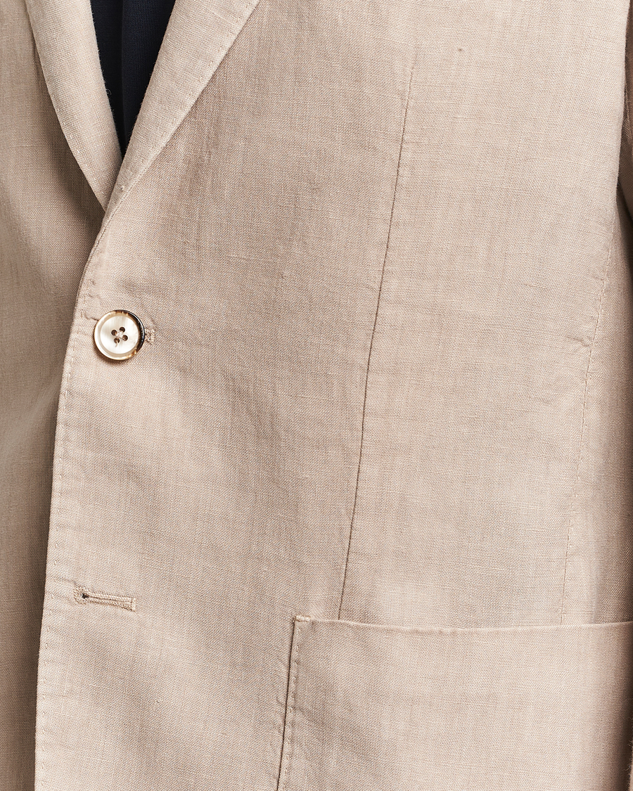 Mies | Pikkutakit | L.B.M. 1911 | Jack Regular Fit Linen Blazer Sand