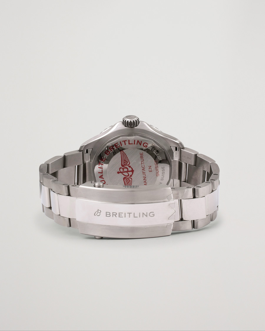Mies | Breitling Pre-Owned Superocean 42 A17375 Silver | Breitling Pre-Owned | Superocean 42 A17375 Silver