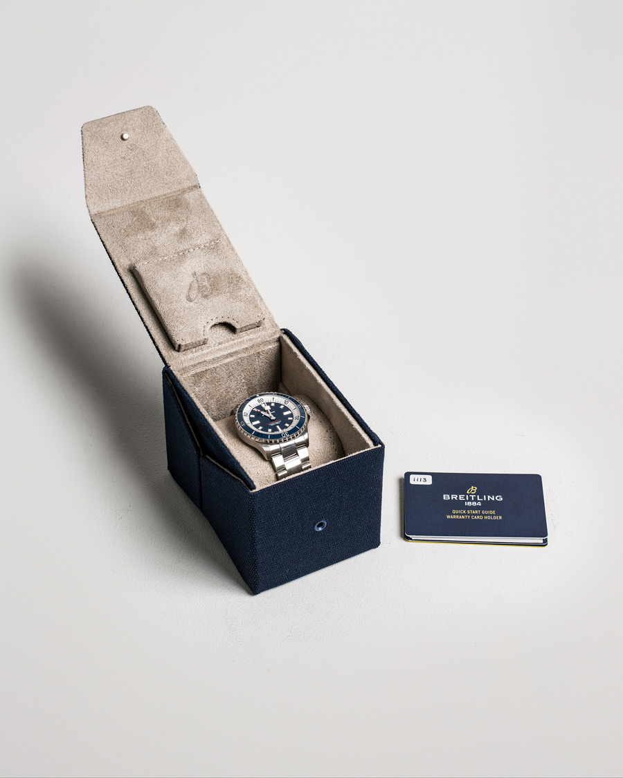 Mies | Breitling Pre-Owned Superocean 42 A17375 Silver | Breitling Pre-Owned | Superocean 42 A17375 Silver