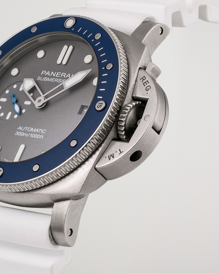 Mies | Pre-Owned & Vintage Watches | Panerai Pre-Owned | Luminor Submersible PAM 00959 Silver