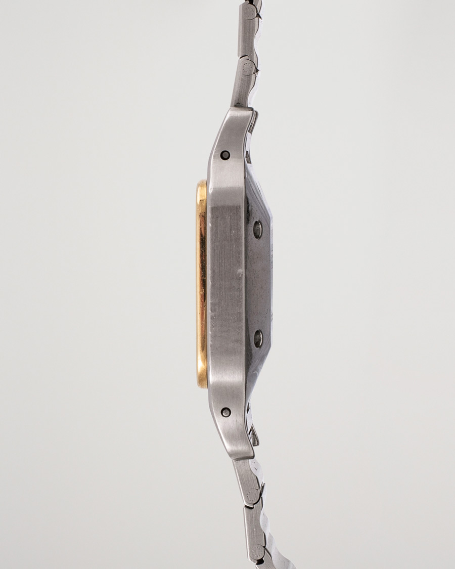 Mies | Cartier Pre-Owned Santos Galbée 2961 Silver | Cartier Pre-Owned | Santos Galbée 2961 Silver
