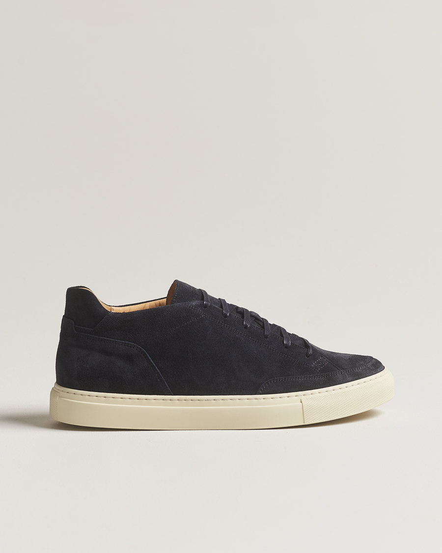 Mies | CQP Scion Mid Suede Sneaker Prussian Blue | CQP | Scion Mid Suede Sneaker Prussian Blue