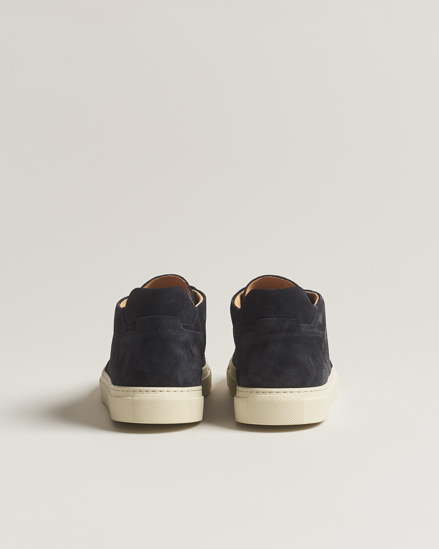 Mies | CQP Scion Mid Suede Sneaker Prussian Blue | CQP | Scion Mid Suede Sneaker Prussian Blue