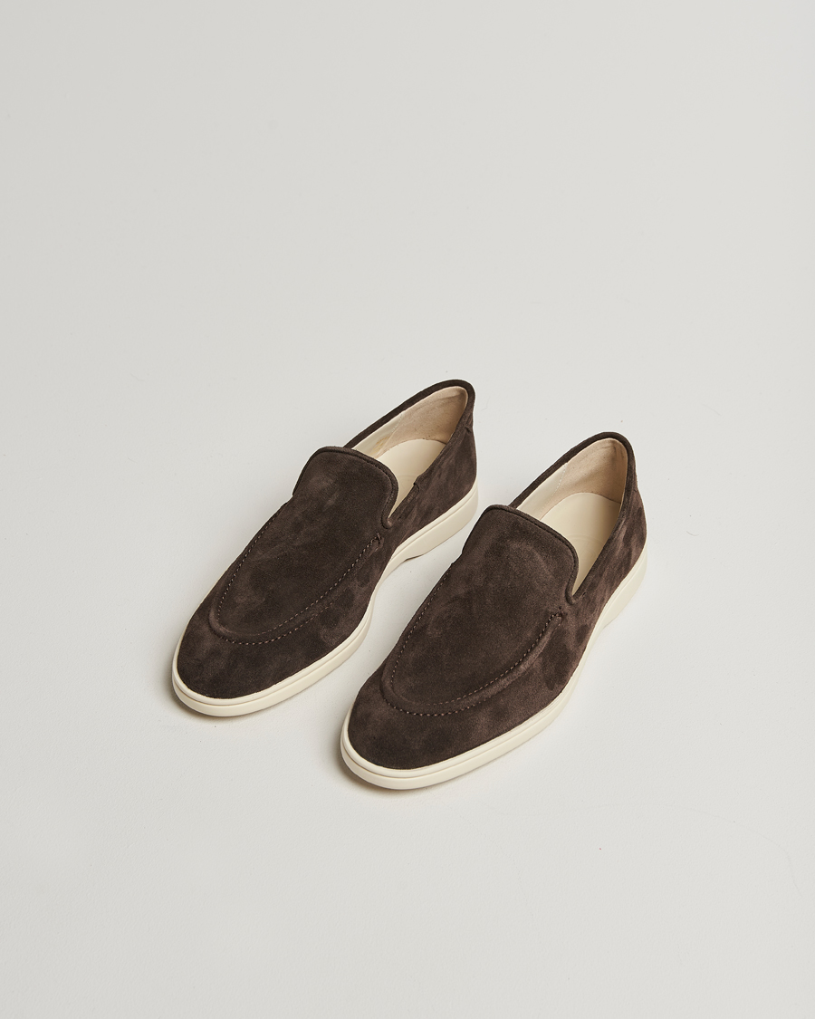 Mies | Loaferit | CQP | Debonair Suede Loafers Chocolate
