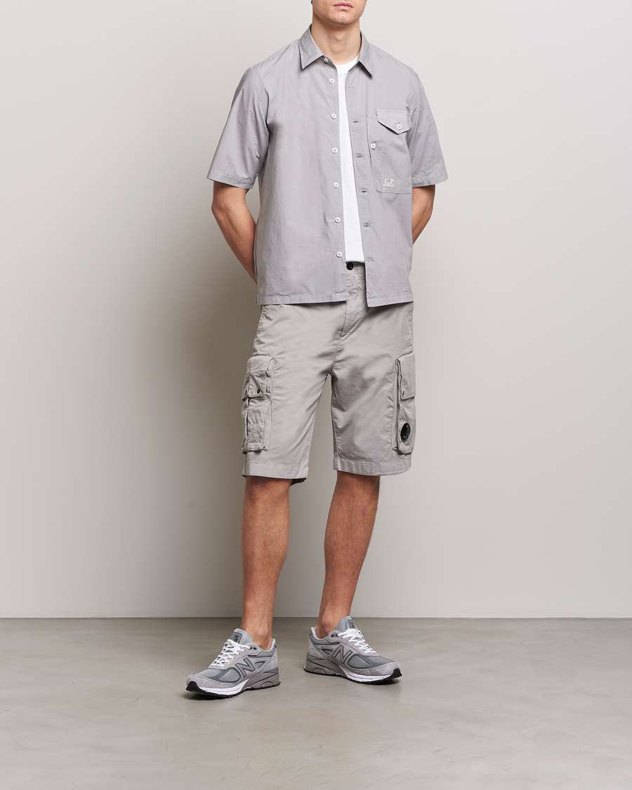 Mies | Shortsit | C.P. Company | Twill Stretch Cargo Shorts Grey