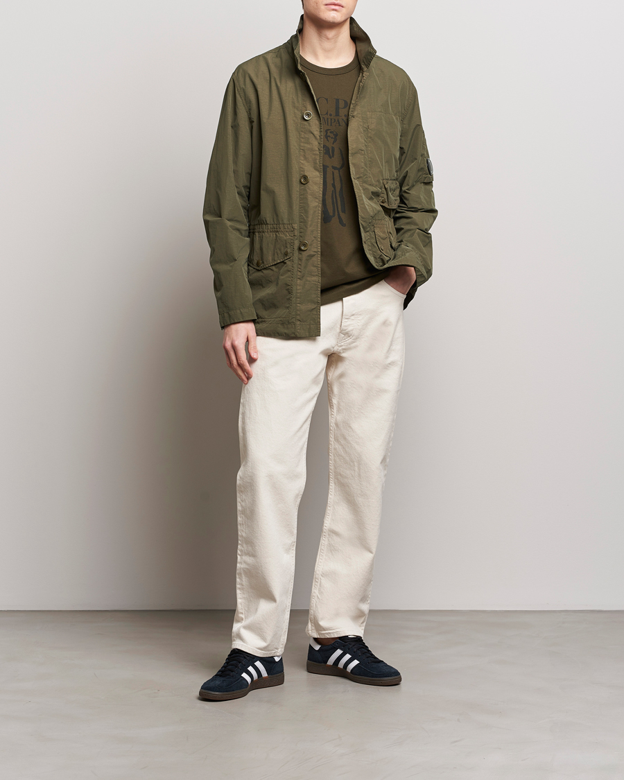 Mies | Takit | C.P. Company | Flatt Nylon Coat Dark Olive