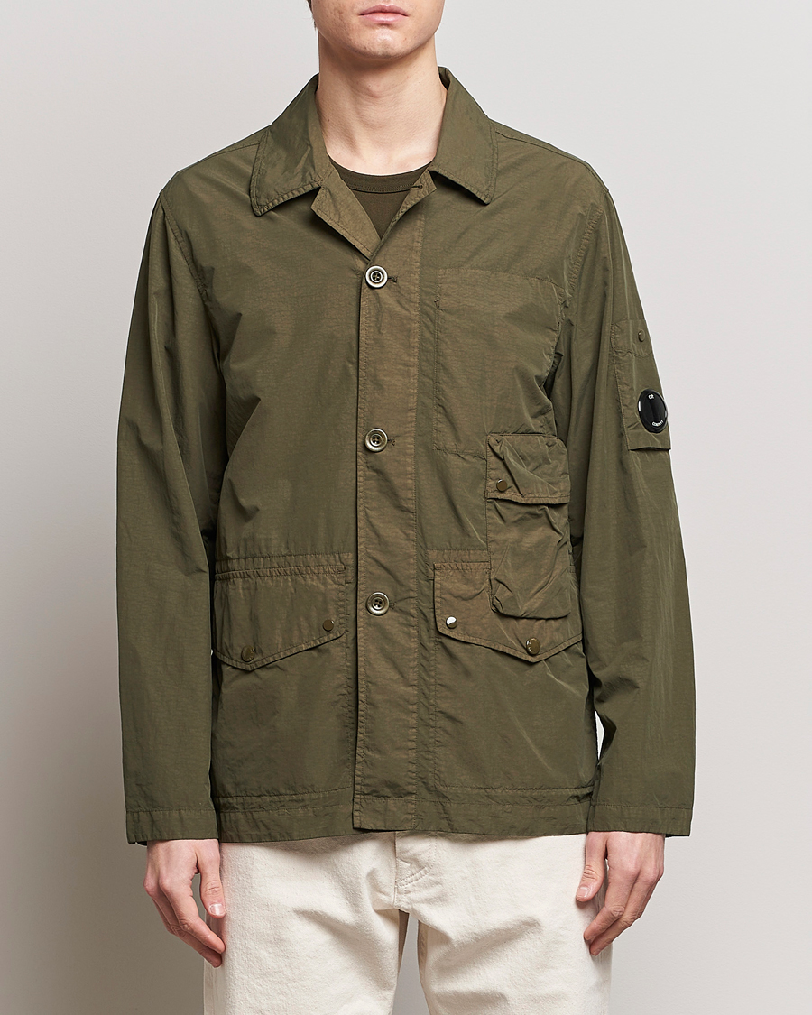 Mies | Takit | C.P. Company | Flatt Nylon Coat Dark Olive