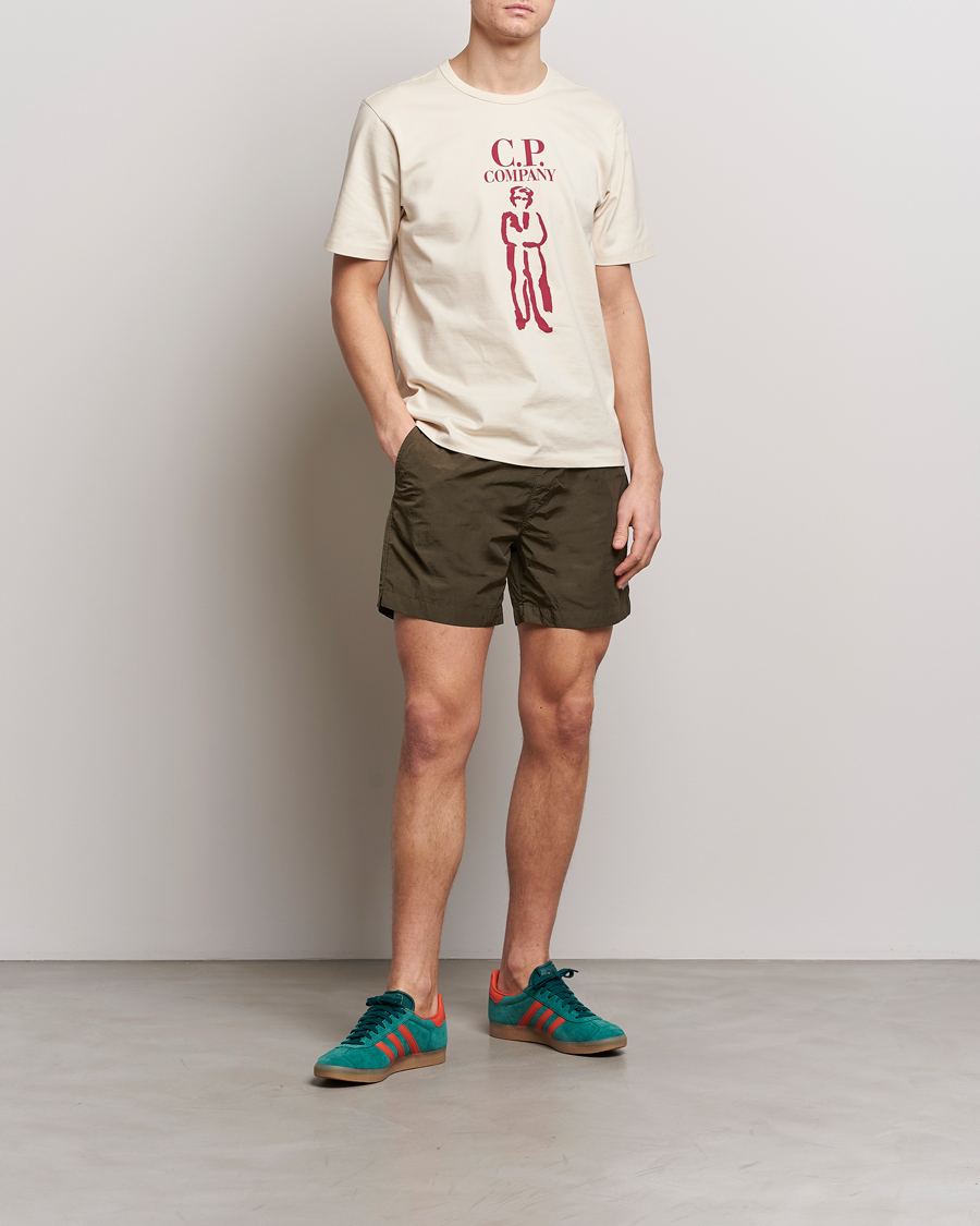 Mies | Uimahousut | C.P. Company | Eco Chrome-R Swimshorts Dark Olive